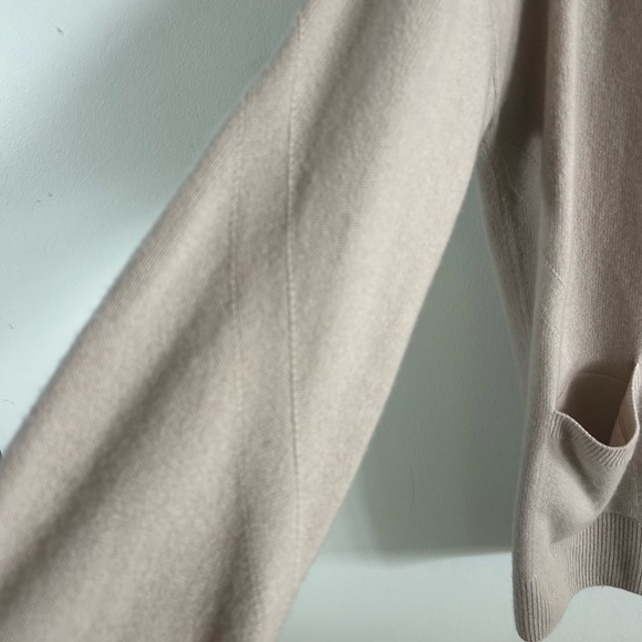 Vince Women's Cream Open Front Cardigan xs - Picture 6 of 9